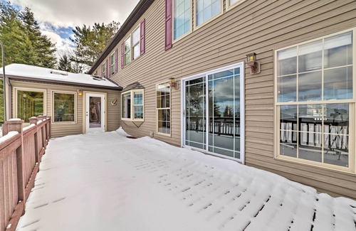 Rogers City Cottage | Spacious Lakefront Home w/Sunroom & Bar!