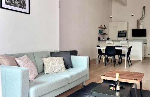 Anderlecht Apartment | Spacious Loft Up to 4 Guests Comfort & Style in Brussel