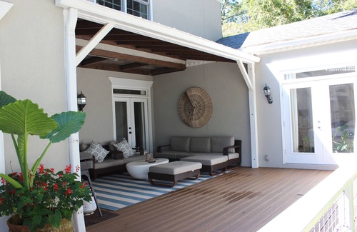 Saint Simons Island House | Spacious, Luxurious and Flexible Home on South End of SSI. 1 or 2 BR with Pool.