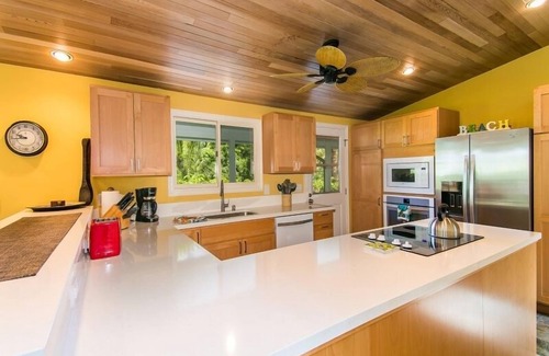 Wainiha House | Spacious, mountain view home, across from beach path! Ka Wai Aloha TVNC-5137