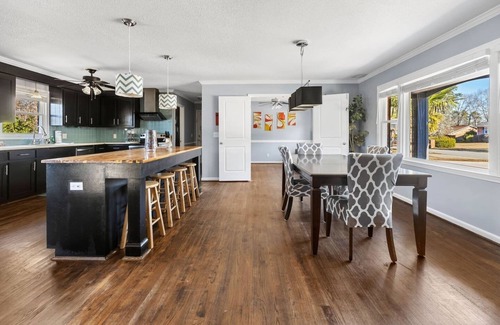 Seven Oaks House | Spacious Oasis With Pool | Near Harbison | 5BR