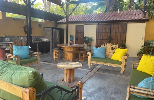 Loreto House | Spacious Palapa half a block of waterfront.