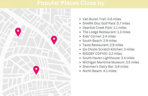 South Haven Apartment | Spacious Pickleball Pines