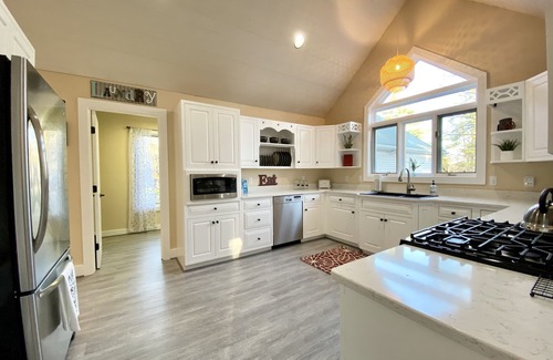Lamoine House | Spacious Pondside Firepit Retreat w/Outdoor Dining, Grill & Firepit Near Acadia