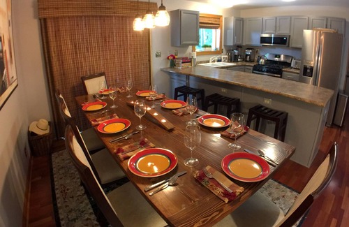 Shorewood-Tower Hills-Harbert House | Spacious Sawyer Getaway With Heated Pool - Pets Welcome