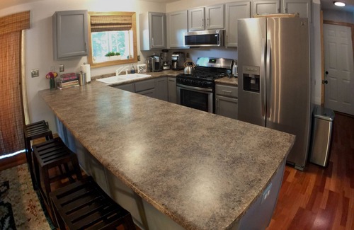 Shorewood-Tower Hills-Harbert House | Spacious Sawyer Getaway With Heated Pool - Pets Welcome