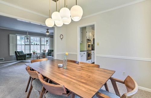 Stone Mountain House | Spacious Stone Mountain Home w/Fire Pit