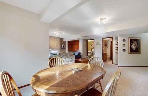Monument House | Spacious & sunlit mountain retreat with patio, fireplace & great nature views