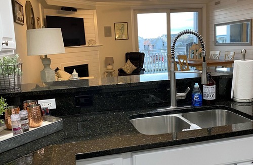 Ocean City Condo | Spacious Waterfront Condo - Walk to Beach + Boardwalk - Sleeps 10–12