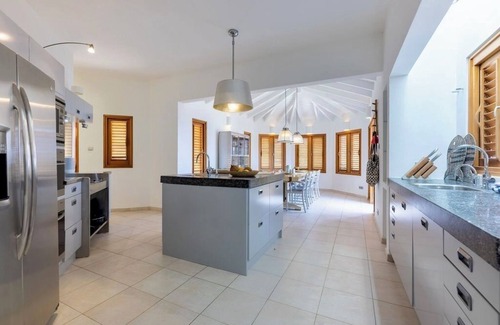 St. Marie Villa | Spectacular Oceanfront Villa with Private Beach in Coral Estates