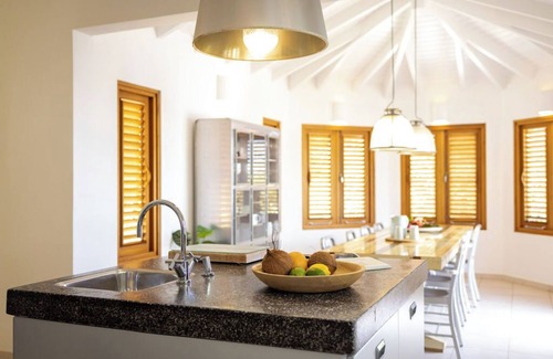 St. Marie Villa | Spectacular Oceanfront Villa with Private Beach in Coral Estates