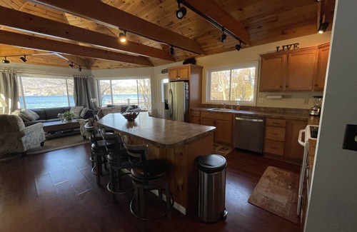 Lake George House | Spectacular Views from Every Room in This Huge Lake Front Home