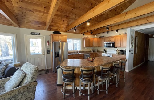 Lake George House | Spectacular Views from Every Room in This Huge Lake Front Home