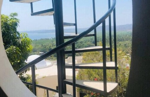 La Manzanilla House | Spectacular views from the heavenly loft.n