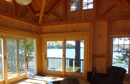 Hancock House | Spectacular Waterfront Modern Lake House on Nubanusit Lake, Southern NH