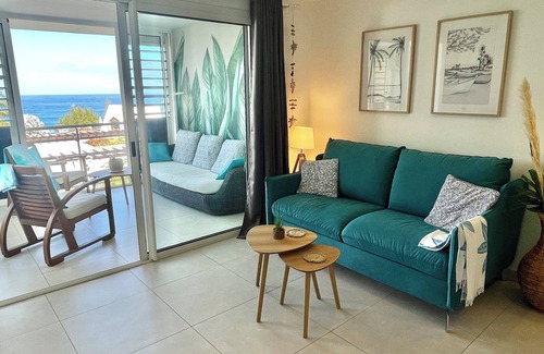 St Gilles-les-Bains Apartment | Splendide vue sur mer & Plage - T2