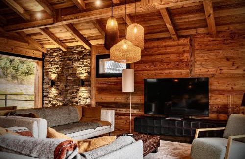 Montalbert Ski Chalet | Splendide chalet 6 pièces, jacuzzi et sauna, proche pistes à La Plagne Montalbert - FR-1-755-24