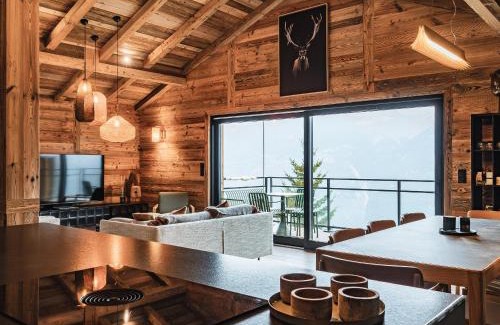 Montalbert Ski Chalet | Splendide chalet 6 pièces, jacuzzi et sauna, proche pistes à La Plagne Montalbert - FR-1-755-24
