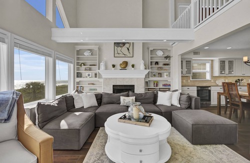 Vilano Beach House | St Augustine Beachfront Home with Game Room, Kayaks, Toys, and Stunning Sunrises