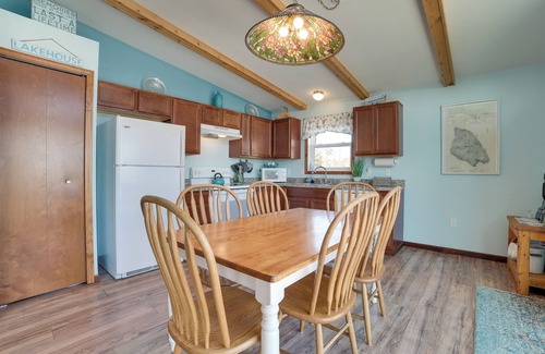 St Ignace Cottage | St. Ignace Cottage w/Deck & Beach on Lake Huron!