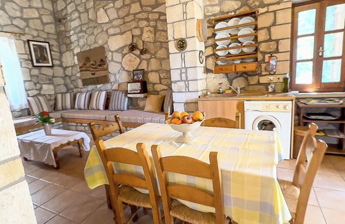 Stavromenos House | Stafro Daskalos Watch video Enter on YouTube Holiday home "Stafro Daskalos Rethymnon Crete" for 4 pers. with pool, wifi, A/C, sea view Crete. Beach ca.1000 m.The tourist tax of 15,00Euo/day is included in the price