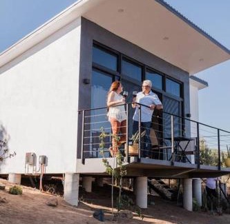 Valle de Guadalupe Bed & Breakfast | Starlight bungalow Queen 5