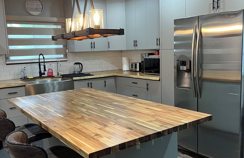 Campbellford Cottage | Start each morning on the porch with warm sunshine and beautiful waterfront view