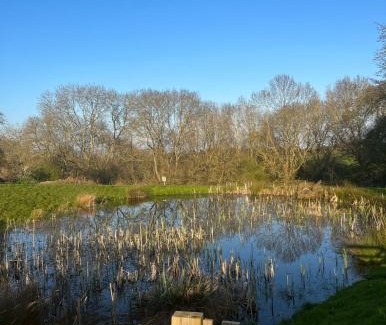 Cuddesdon Ski Chalet | Static Mobile home set in our 20 acres of farmland