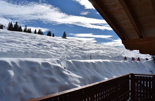 Hochkrimml Apartment | Staudi's ski hut Top11 in hut style directly on the piste Wood-burning stove
