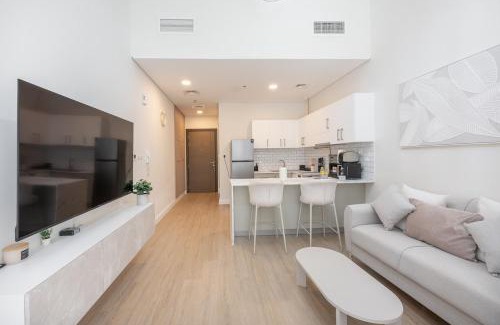 Jumeirah Village Circle Apartment | StayShort - Trendy Studio for 3 at Casa Grande in JVC!