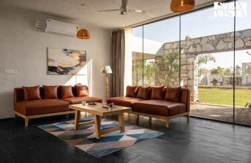 Rajawas Villa | StayVista at Casa V2 with Pool, WiFi, AC