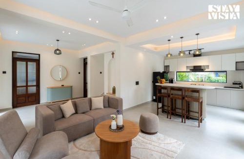 Calangute Villa | StayVista at Roźe Home with Open Terrace, Pool & Pet Friendly