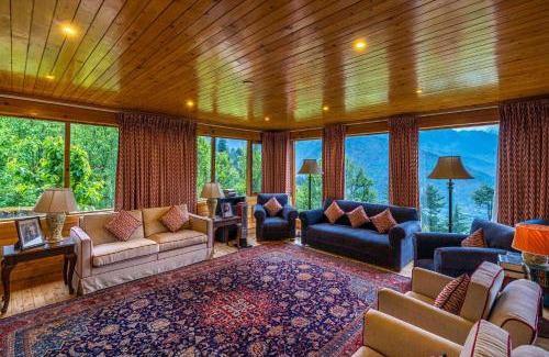 Manali Villa | StayVista at The Imperial Estate 5BHK luxury villa in Manali Bonfire, BBQ