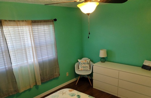 Indialantic By The Sea Condo | Steps From The Beach, 2BR/1BA Family Vacation Getaway in Melbourne, FL. Cool A/C