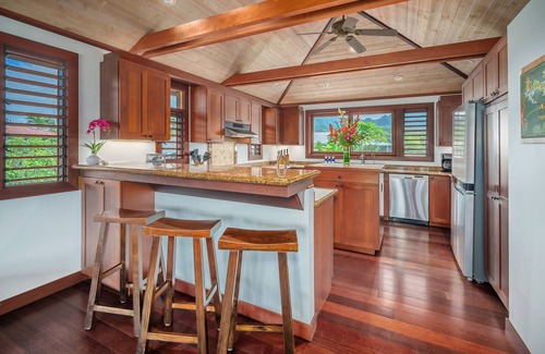 Hanalei House | Steps to Beautiful Hanalei Beach A/C TVNC-5108