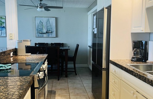 New Smyrna Beach Condo | Steps to the Beach! Oceanfront, Ground Floor, Family Friendly