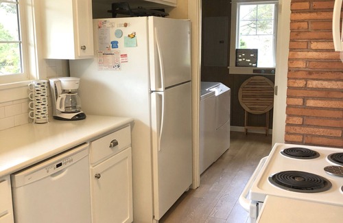 Rockaway Beach House | Steps to the beach from this cozy, updated home w/an oceanview, WiFi, fireplace