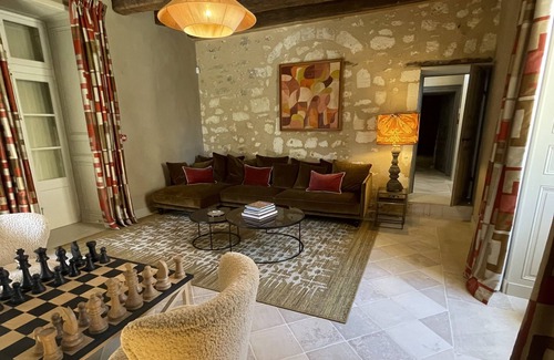 Vieux-Mareuil Other | Stone castle with private pool