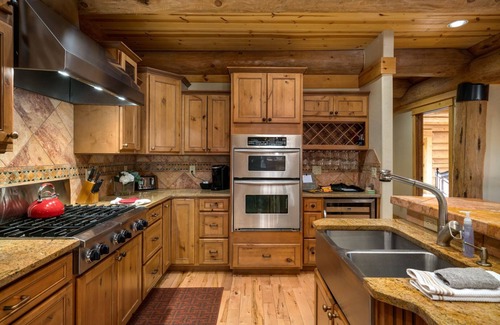 Steamboat Springs Villa | Stone Creek Lodge, a stunning log home with a game room, private hot tub, Gigabit internet, more!
