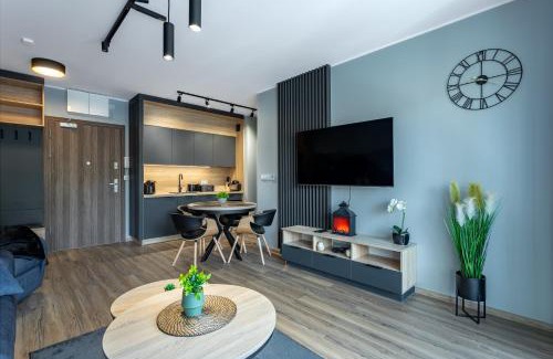 Szklarska Poreba Apartment | Stone Hill Apartament Wellness z basenem jakuzi saunami prywatnym garażem i rowerami w cenie