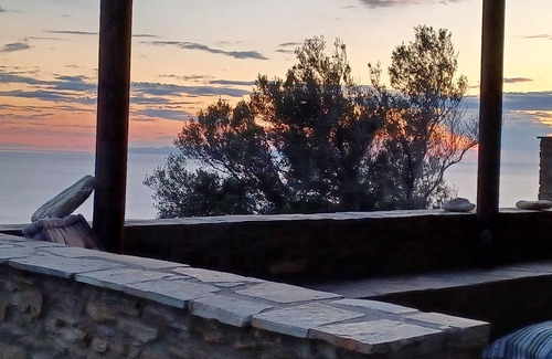 Agia Eleousa Cottage | Stone House with sea viewù