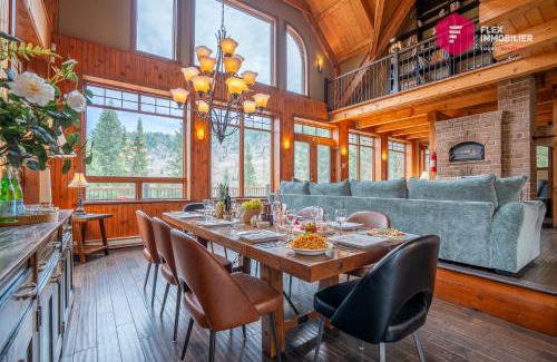 Stoneham-et-Tewkesbury Ski Chalet | Stoneham's St-Évasion - 25 min from Qc, SPA for 9
