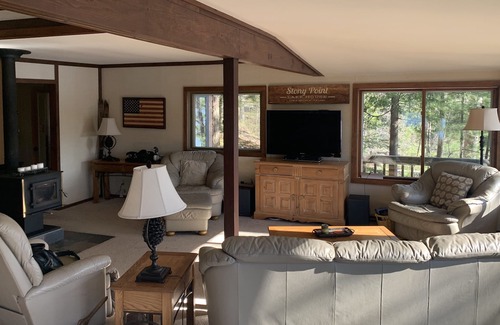 Minocqua House | Stony Point Lake House On Lake Shishebogoma