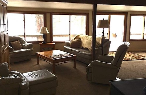 Minocqua House | Stony Point Lake House On Lake Shishebogoma
