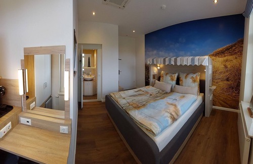 Tossens Cottage | Strandkorb-zimmer - Ferienzimmer Villa Küstenwind
