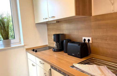 Sahlenburg Apartment | Strandnahe Ferienwohnung Direkt am Wernerwald für bis zu 6 Personen - Haus am Waldbad