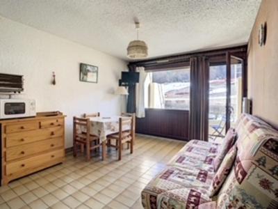 Saint-Leger-les-Melezes Apartment | STUDIO 4 PERSONNES PIED DES PISTES AU RDC AVEC TERRASSE