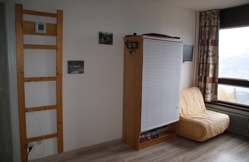 Prapoutel Apartment | Studio 4 people 21m ², in the heart of the resort, beautiful view of the valley