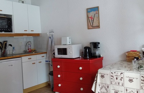 Valloire Apartment | STUDIO 4 pers. South-facing with balcony 06 29 18 10 97