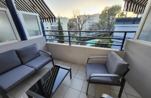 Petit Juas Apartment | Studio 4P pool parking balcony terrace - IFSI